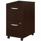 Bush Business Furniture Series C 2 Drawer Mobile File Cabinet WC12952