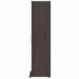Bush Business Furniture Universal Tall Narrow Storage Cabinet with Door and Shelves UNS116SG B-UNS116SG