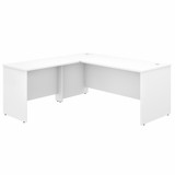 Bush Business Furniture Studio C 72W x 30D L Shaped Desk with 42W Return STC049WH