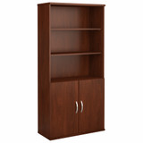 Bush Business Furniture Series C 36W 5 Shelf Bookcase with Doors SRC103HC