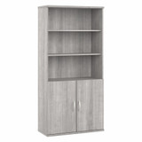 Bush Business Furniture Studio A Tall 5 Shelf Bookcase with Doors STA010PG