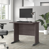 Bush Business Furniture Studio A 36W Small Computer Desk in Storm Gray SDD136SG