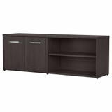 Bush Business Furniture Studio C Low Storage Cabinet with Doors and Shelves SCS160SG