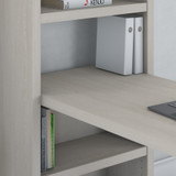 Office by kathy ireland® Echo 56W Bookcase Desk in Gray Sand KI60207-03 B-KI60207-03