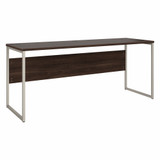 Bush Business Furniture Hybrid 72W x 24D Computer Table Desk with Metal Legs HYD272BW