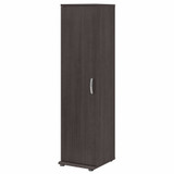 Bush Business Furniture Universal Narrow Garage Storage Cabinet with Door and Shelves GAS116SG-Z