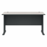 Bush Business Furniture Series A 60W Desk in Slate and White Spectrum WC8460A B-WC8460A
