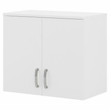 Bush Business Furniture Universal Closet Wall Cabinet with Doors and Shelves CLS428WH-Z