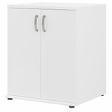 Bush Business Furniture Universal Closet Organizer with Doors and Shelves CLS128WH-Z