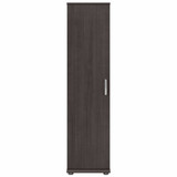 Bush Business Furniture Universal Narrow Clothing Storage Cabinet with Door and Shelves CLS116SG-Z B-CLS116SG-Z