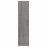 Bush Business Furniture Universal Narrow Clothing Storage Cabinet with Door and Shelves CLS116PG-Z B-CLS116PG-Z