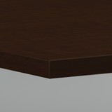 Bush Business Furniture 72W x 36D Boat Shaped Conference Table with Wood Base 99TB7236MR B-99TB7236MR
