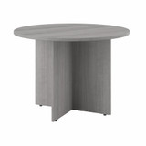 Bush Business Furniture 42W Round Conference Table with Wood Base 99TB42RPG