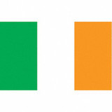 Nylglo Ireland Flag,3x5 Ft,Nylon 193926