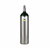 Meret Products Medical Oxygen Cylinder,398L,Aluminum  MDCYLP-W
