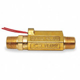 Gems Sensors Liquid Flow Switch,Piston,SPST,20VA FS-380, 168434