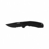 Sog Utility Knife,Serrated,3-3/8" Blade L 15-38-02-57