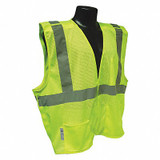 Radians High Visibility Vest,L,Green,26in.,HL SV4GML