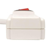 Tripp Lite Surge Protector Strip,6 Outlet,Gry TLP604