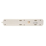 Tripp Lite Surge Protector Strip,6 Outlet,Gry TLP604