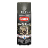 Krylon Spray Paint,Olive,Ultra-Flat K04293777