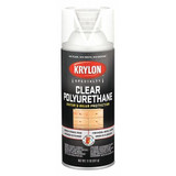 Krylon Industrial Spray Paint,Clear,Satin K07006777