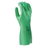 Showa Chemical Resistant,Nitrile,Green,XS,PR 731-06