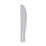 Dixie® Plastic Cutlery, Heavy Mediumweight Knife, 1,000-carton KM207 USS-DXEKM207CT