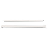 Dixie® Jumbo Straws, 7.75", Plastic, Translucent, 500/box, 4 Boxes/carton JW74