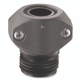 Light Duty Hose Coupling, Polymer, 5/8 in or 3/4 in, Male