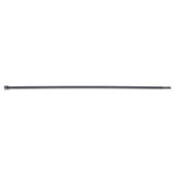 Standard Cable Ties, 45 lb Tensile Strength, 11 in L, Black, 100 EA/BG