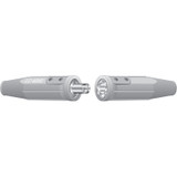 Cable Connector, LE LC thru 40, Male/Female, Green