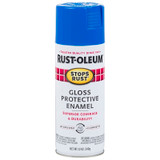Stops Rust Protective Enamel Spray Paint, 12 oz, Aerosol Can, Sail Blue, Gloss Finish