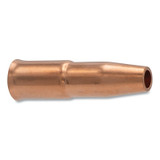 MIG Gun Nozzle, 5/8 in Bore, Copper