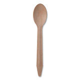 Eco-Products® Wood Cutlery, Spoon, Natural, 500/Carton EP-S213-W