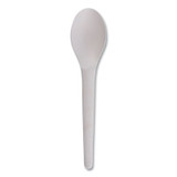 Eco-Products® SPOON,WRAPPED,WH EP-S013-W