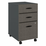 Bush Business Furniture Series A 3 Drawer Mobile File Cabinet WC84853PSU