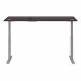 Move 60 Series by Bush Business Furniture 72W x 30D Height Adjustable Standing Desk M6S7230SGSK B-M6S7230SGSK
