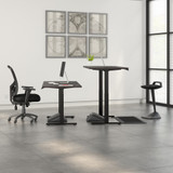 Move 60 Series by Bush Business Furniture 72W x 30D Height Adjustable Standing Desk M6S7230SGBK B-M6S7230SGBK