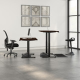 Move 60 Series by Bush Business Furniture 60W x 30D Height Adjustable Standing Desk M6S6030MRBK B-M6S6030MRBK