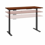 Move 60 Series by Bush Business Furniture 60W x 30D Height Adjustable Standing Desk M6S6030HCBK