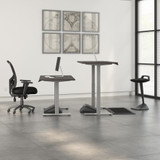 Move 60 Series by Bush Business Furniture 60W x 30D Height Adjustable Standing Desk M6S6030SGSK B-M6S6030SGSK