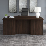 Bush Business Furniture Office 500 72W x 36D Executive Desk in Black Walnut OFD172BWK