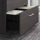 Bush Business Furniture Office 500 36W 2 Drawer Lateral File Cabinet with Hutch OF5007SGSU B-OF5007SGSU