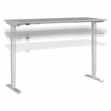 Move 40 Series by Bush Business Furniture 72W x 30D Electric Height Adjustable Standing Desk M4S7230PGSK