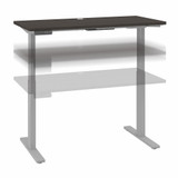 Move 60 Series by Bush Business Furniture 48W x 24D Height Adjustable Standing Desk M6S4824SGSK
