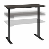 Move 60 Series by Bush Business Furniture 48W x 24D Height Adjustable Standing Desk M6S4824SGBK