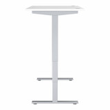 Move 40 Series by Bush Business Furniture 72W x 30D Electric Height Adjustable Standing Desk M4S7230WHSK B-M4S7230WHSK