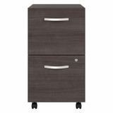 Bush Business Furniture Studio A 2 Drawer Mobile File Cabinet - Assembled SDF116SGSU-Z B-SDF116SGSU-Z