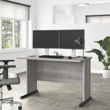 Bush Business Furniture Studio A 48W Computer Desk in Platinum Gray SDD248PG